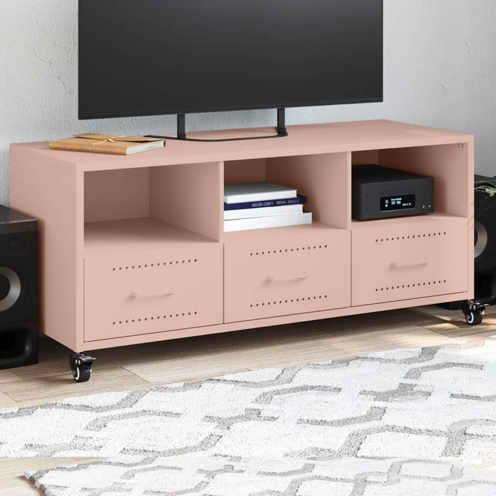 Mobile Tv Senape 100,5X39X43,5 Cm In Acciaio