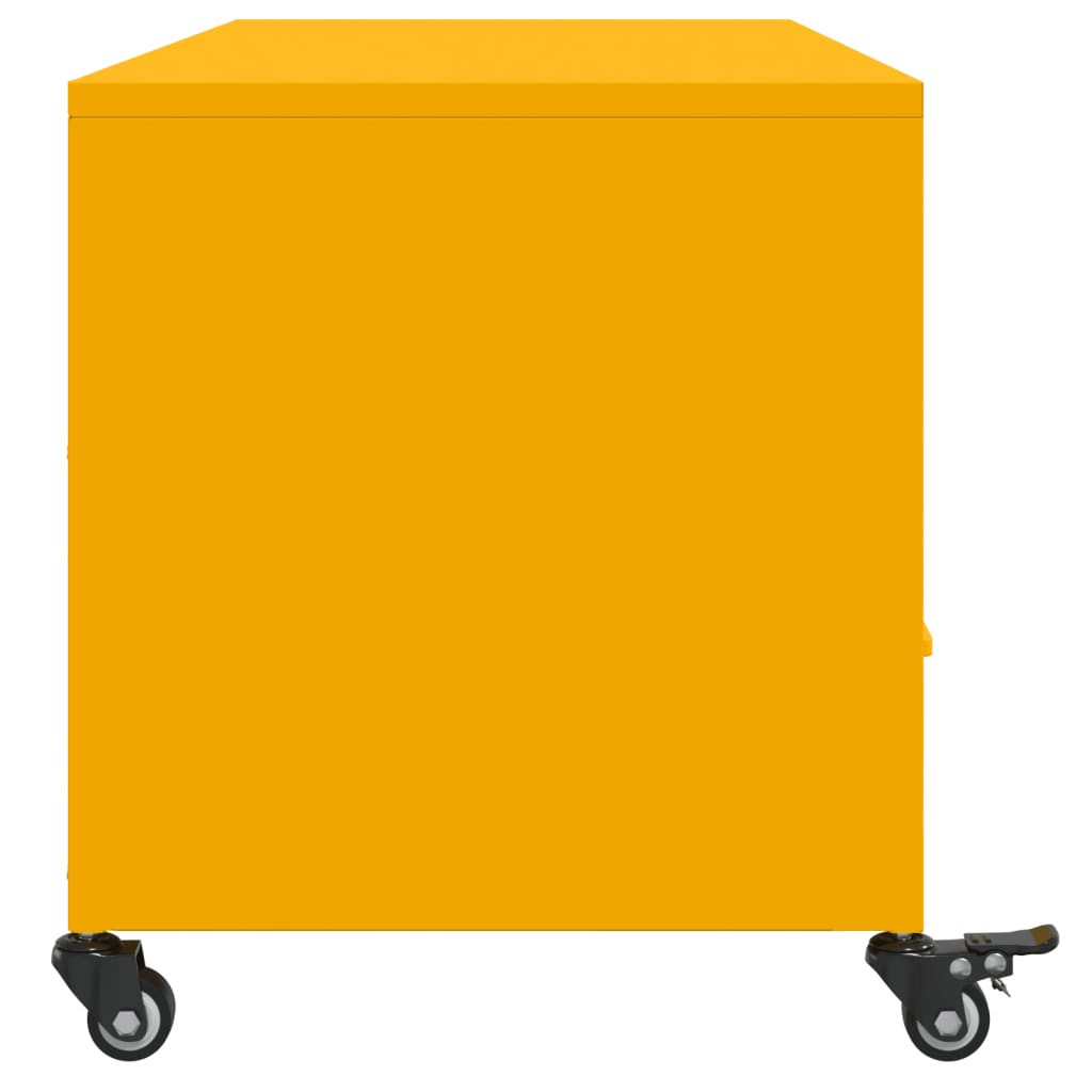 Mobile Tv Senape 100,5X39X43,5 Cm In Acciaio