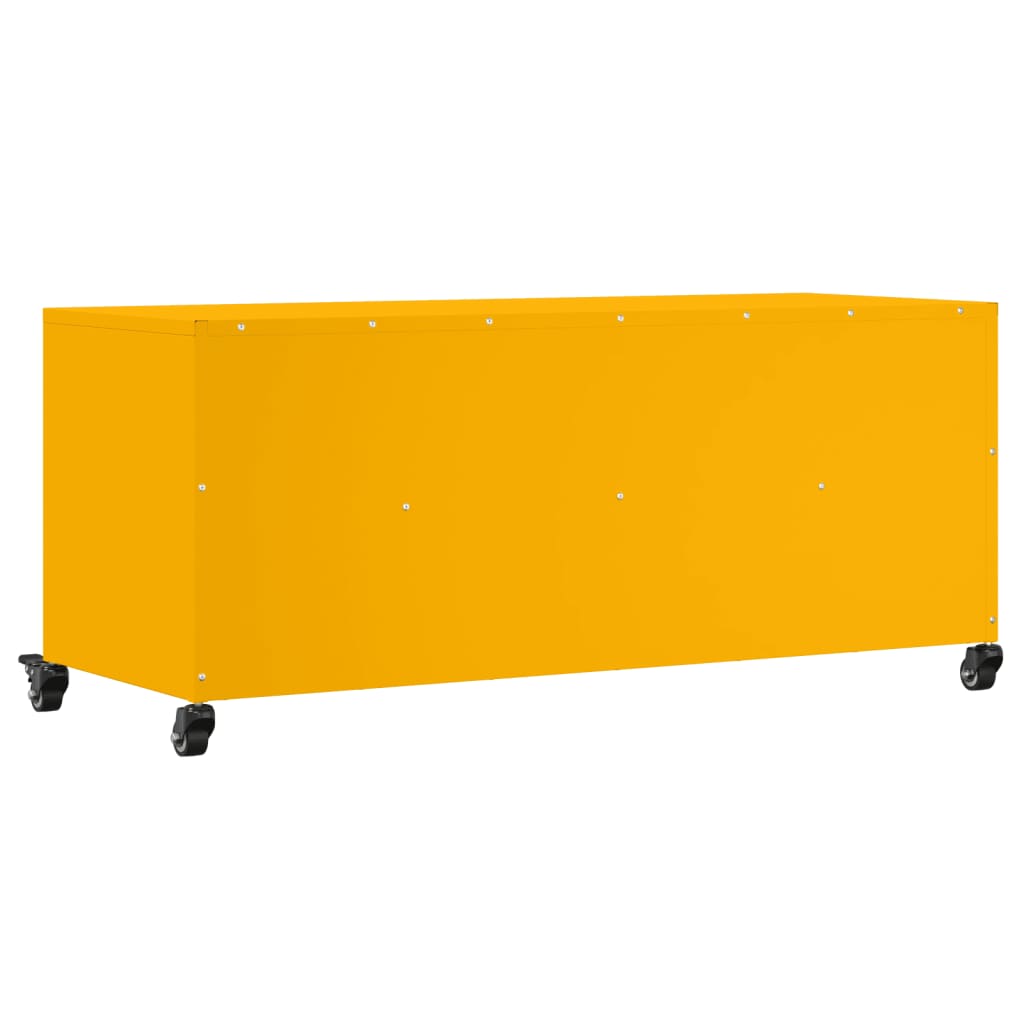 Mobile Tv Senape 100,5X39X43,5 Cm In Acciaio