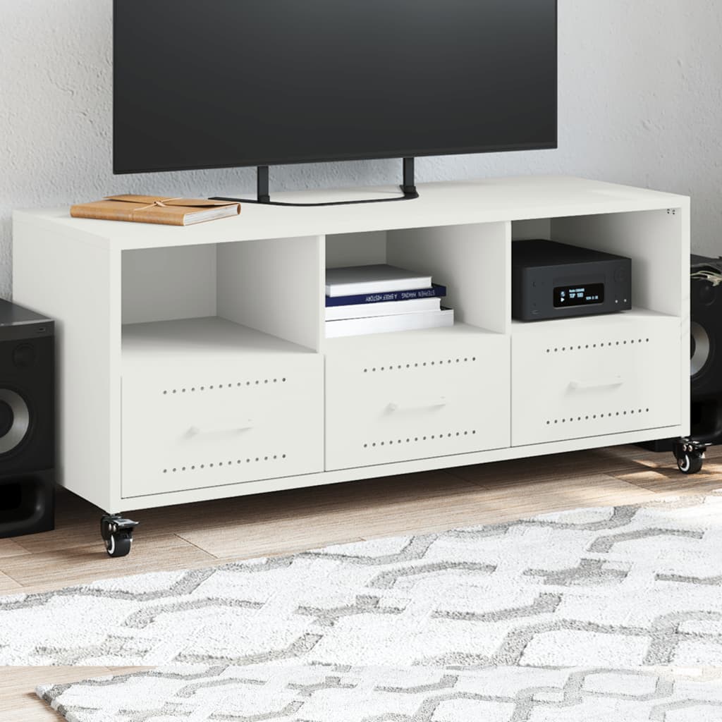 Mobile Tv Senape 100,5X39X43,5 Cm In Acciaio