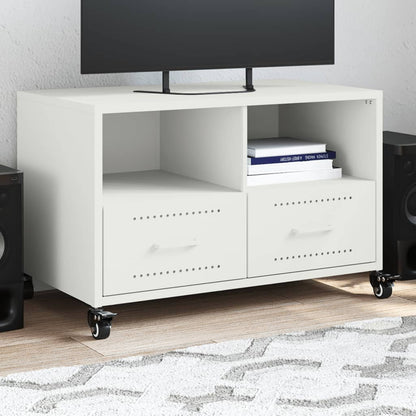 Mobile Tv Senape 68X39X43,5Cm Acciaio Laminato A Freddo
