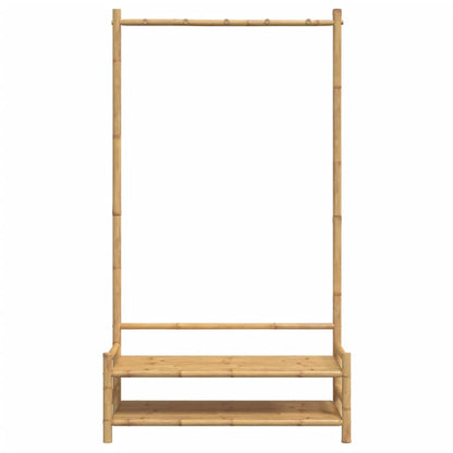 Appendiabiti Con Ripiani 103X40X183 Cm In Bambù