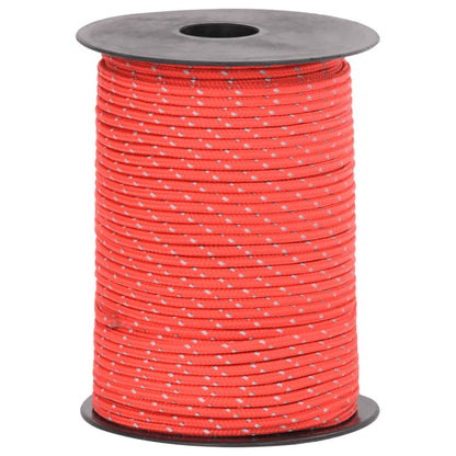 Corda Tenda Con Strisce Riflettenti E Chiavi 50 M