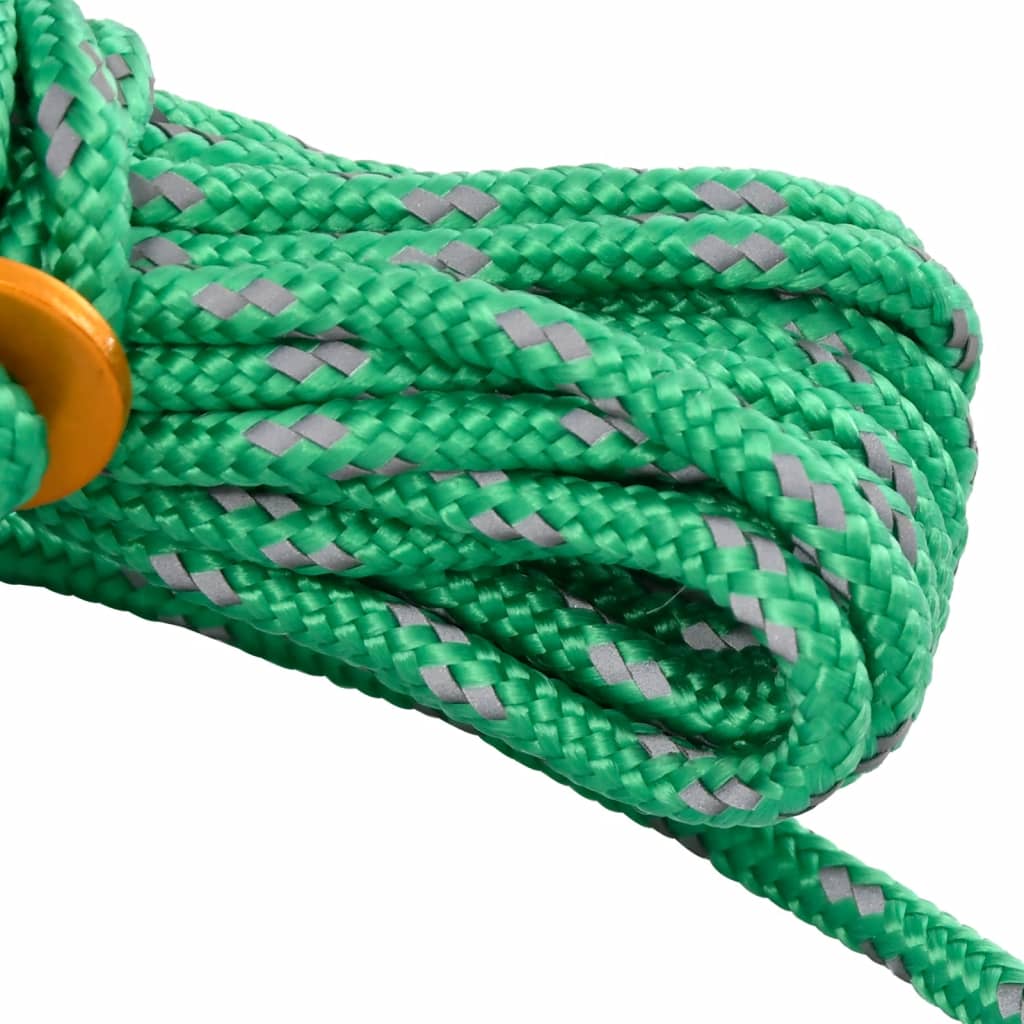Corde Per Tenda Con Chiavi Riflettenti 8 Pz 4 M 4 Mm