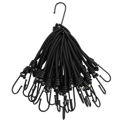 Corda Elastica Con Ganci 25 Pz 17 Cm