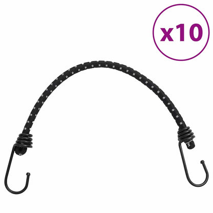 Corde Elastiche Con Strisce Riflettenti E Ganci 50 Pz