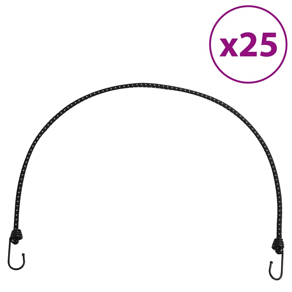 Corde Elastiche Con Strisce Riflettenti E Ganci 50 Pz