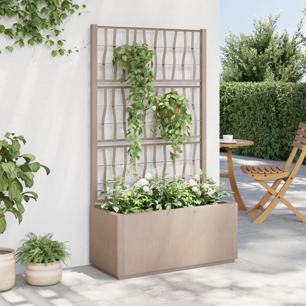 Fioriera Da Giardino Con 80X36X140 Cm Pp