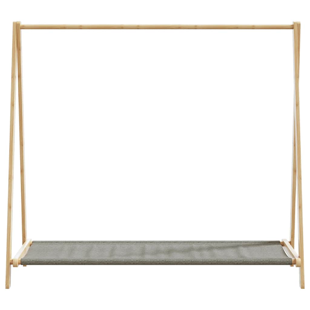 Appendiabiti Con Ripiani 106X34X102 Cm In Bambù