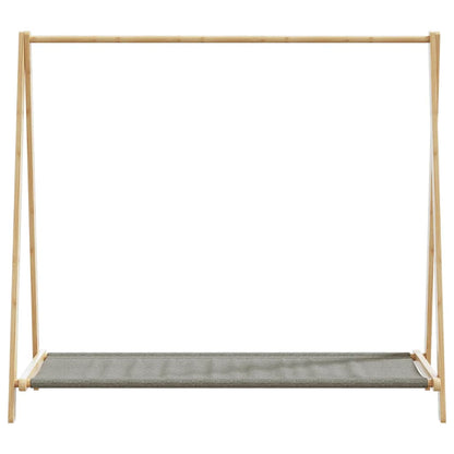 Appendiabiti Con Ripiani 106X34X102 Cm In Bambù