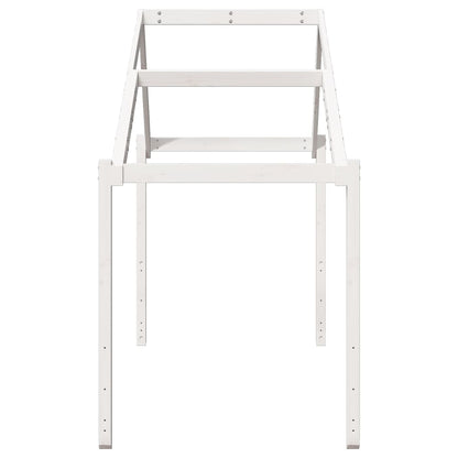 Tetto Letto Bambini 213X95,5X144,5Cm Legno Massello Pino
