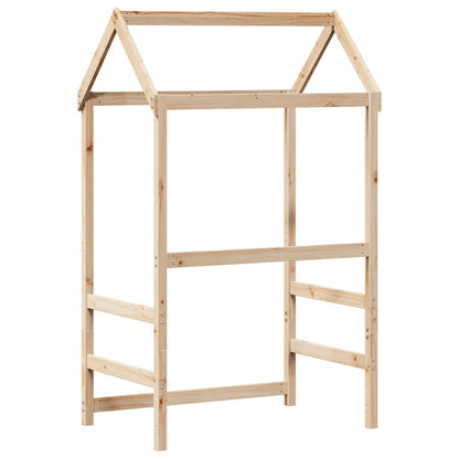 Tetto Per Letto Bambini 118X70X176,5 Cm Legno Massello Di Pino