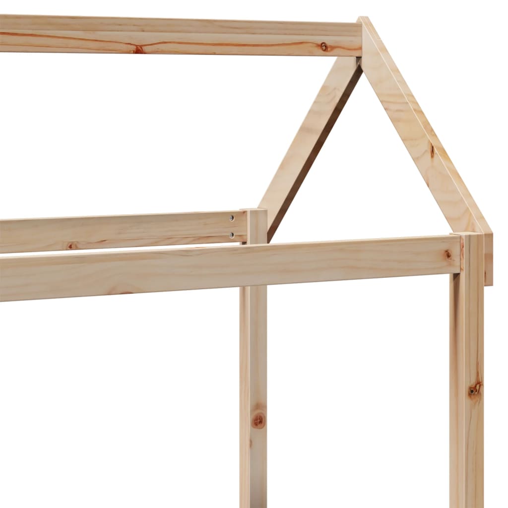 Tetto Per Letto Bambini 118X70X176,5 Cm Legno Massello Di Pino