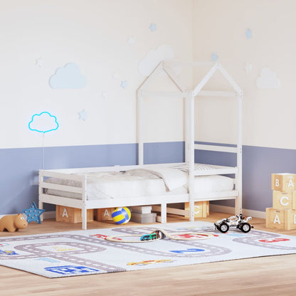 Tetto Per Letto Bambini 118X70X176,5 Cm Legno Massello Di Pino