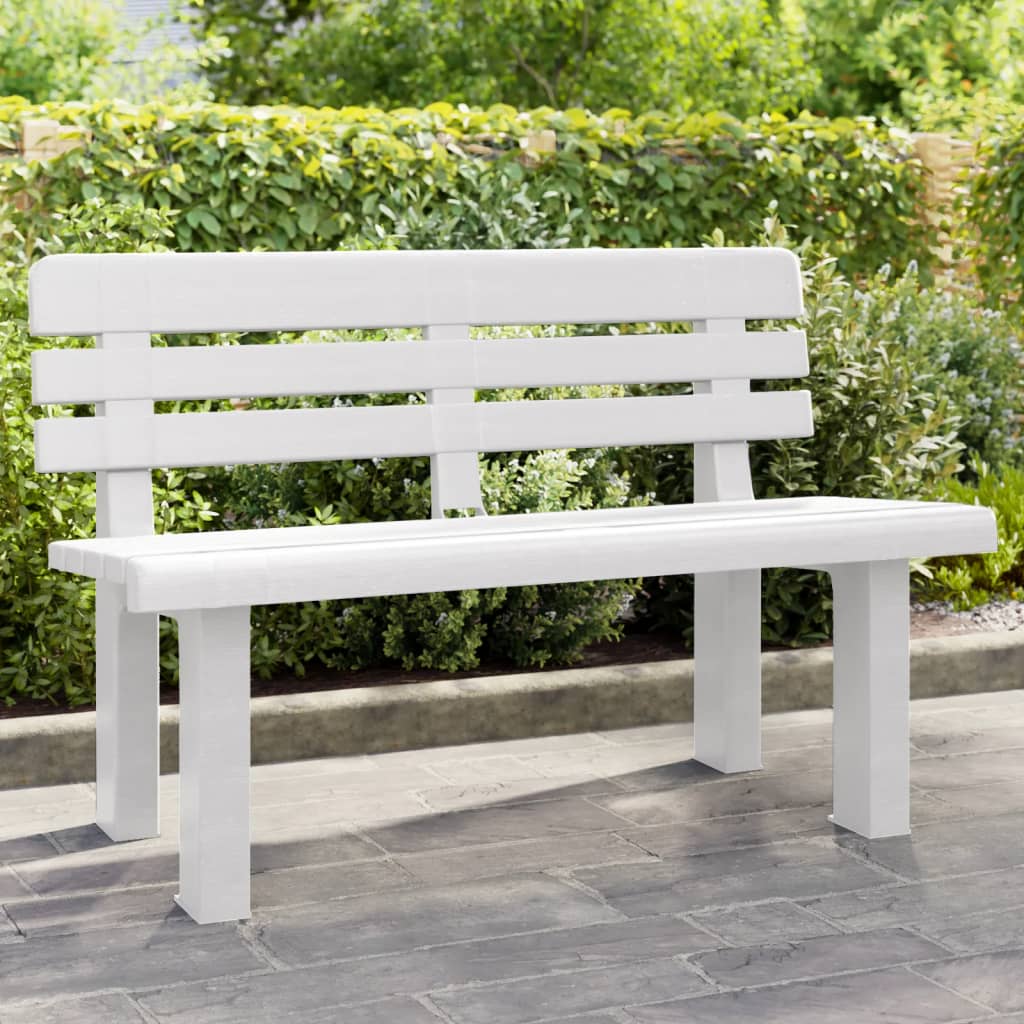 Panchina Da Giardino 110X52X71 Cm In Polipropilene