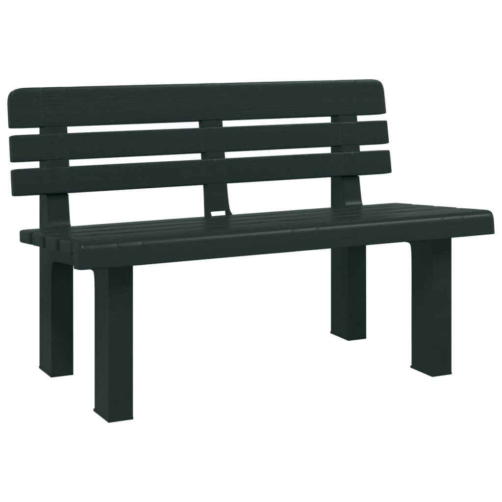 Panchina Da Giardino 110X52X71 Cm In Polipropilene
