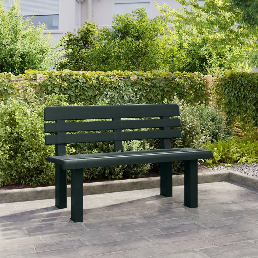 Panchina Da Giardino 110X52X71 Cm In Polipropilene