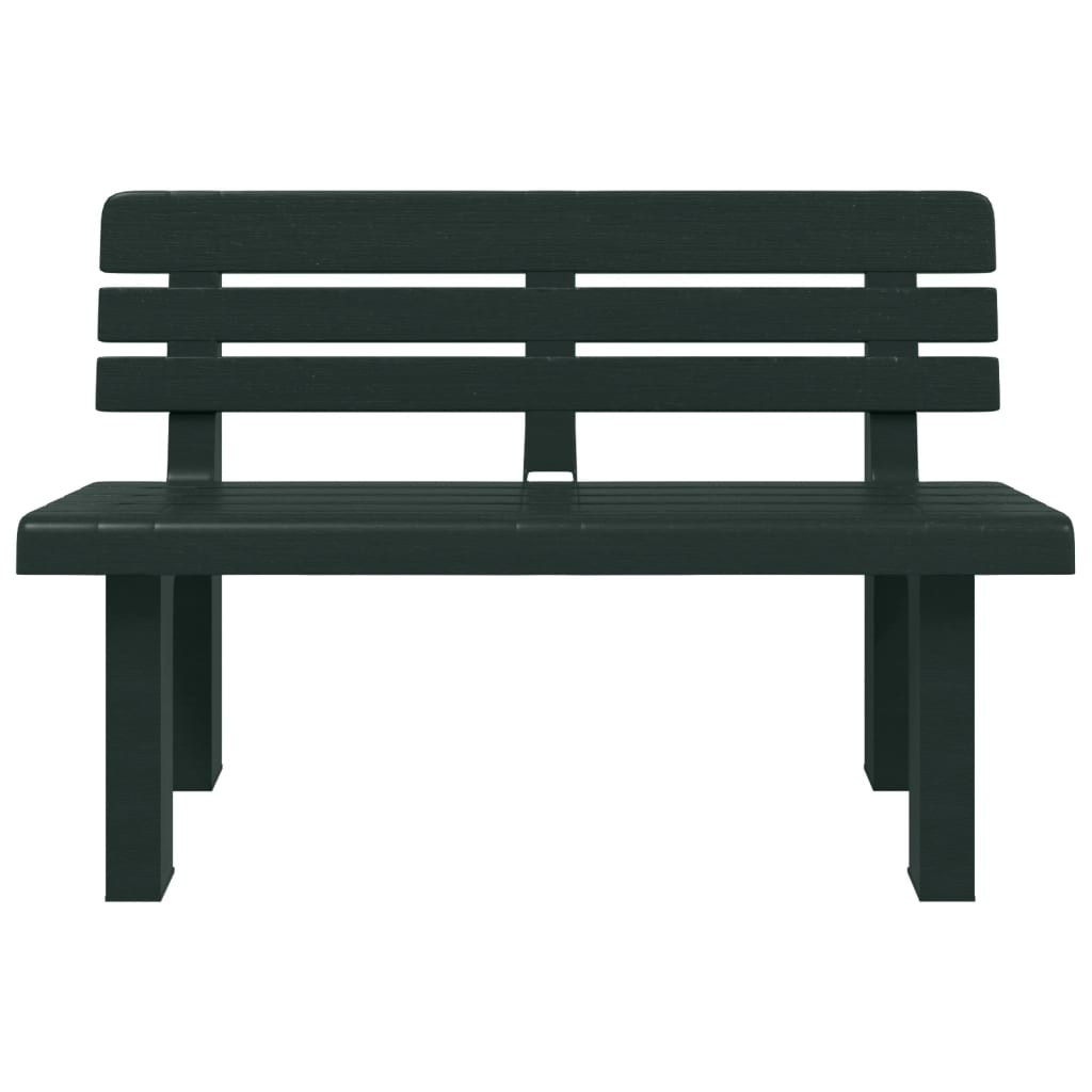 Panchina Da Giardino 110X52X71 Cm In Polipropilene