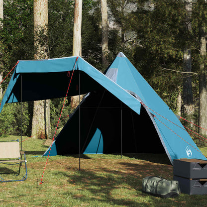Tenda Da Campeggio Tipi Per 5 Persone Grigia Impermeabile