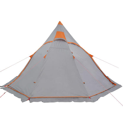 Tenda Da Campeggio Tipi Per 5 Persone Grigia Impermeabile