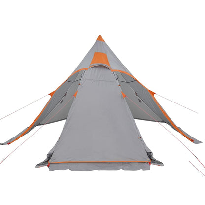 Tenda Da Campeggio Tipi Per 5 Persone Grigia Impermeabile