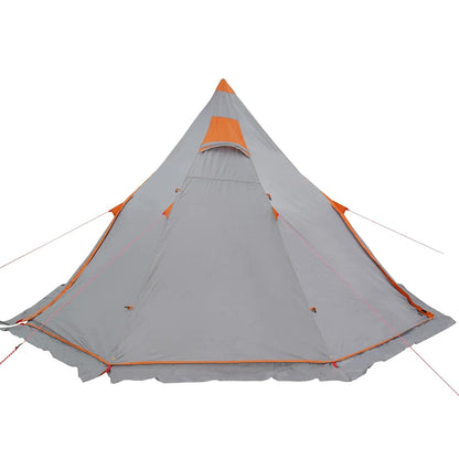 Tenda Da Campeggio Tipi Per 5 Persone Grigia Impermeabile