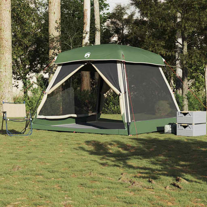 Tenda Familiare Cabina 6 Persone Grigia Arancione Impermeabile