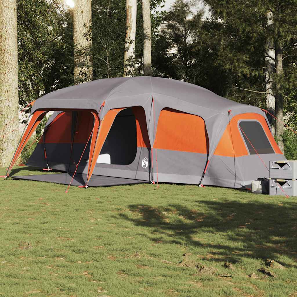 Tenda Da Campeggio Con Portico A Cupola 9 Persone Impermeabile