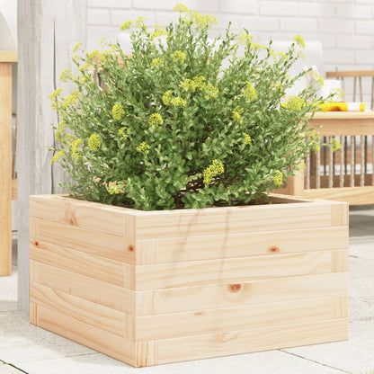 Fioriera Da Giardino In Legno Massello Di Pino Pino Naturale