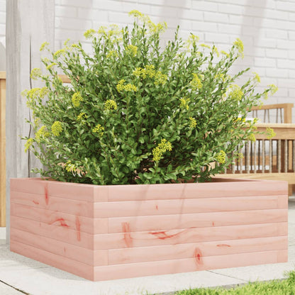 Fioriera Da Giardino 40X40X49,5 Cm In Legno Massello Di Douglas Douglas Naturale