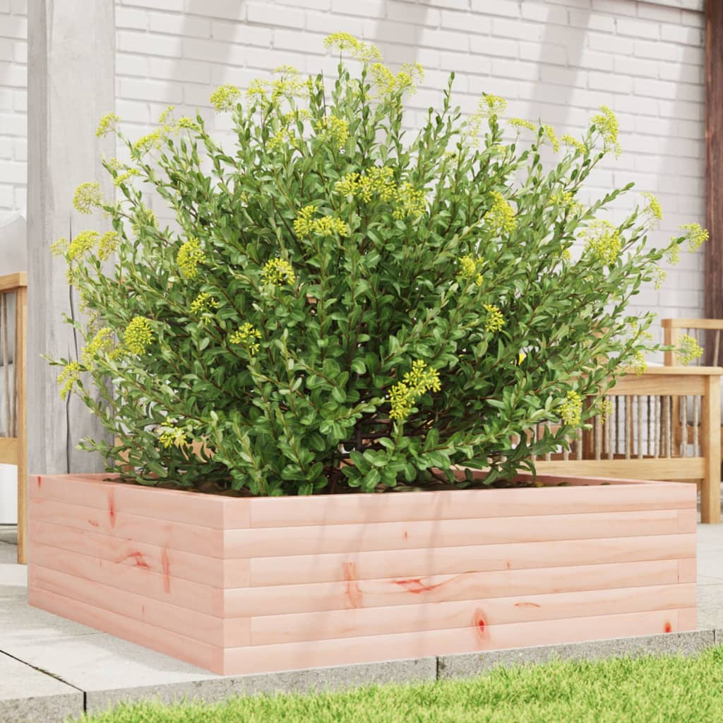 Fioriera Da Giardino 40X40X49,5 Cm In Legno Massello Di Douglas Douglas Naturale