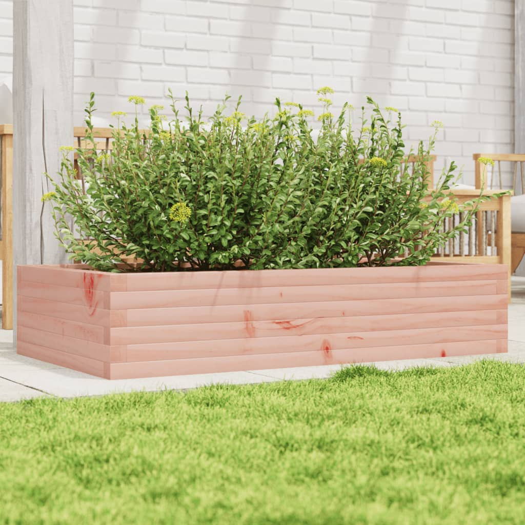 Fioriera Da Giardino 40X40X49,5 Cm In Legno Massello Di Douglas Douglas Naturale