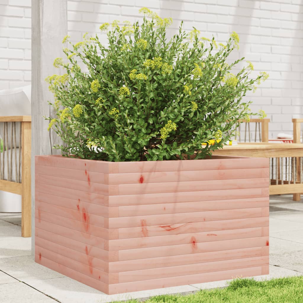Fioriera Da Giardino 40X40X49,5 Cm In Legno Massello Di Douglas Douglas Naturale