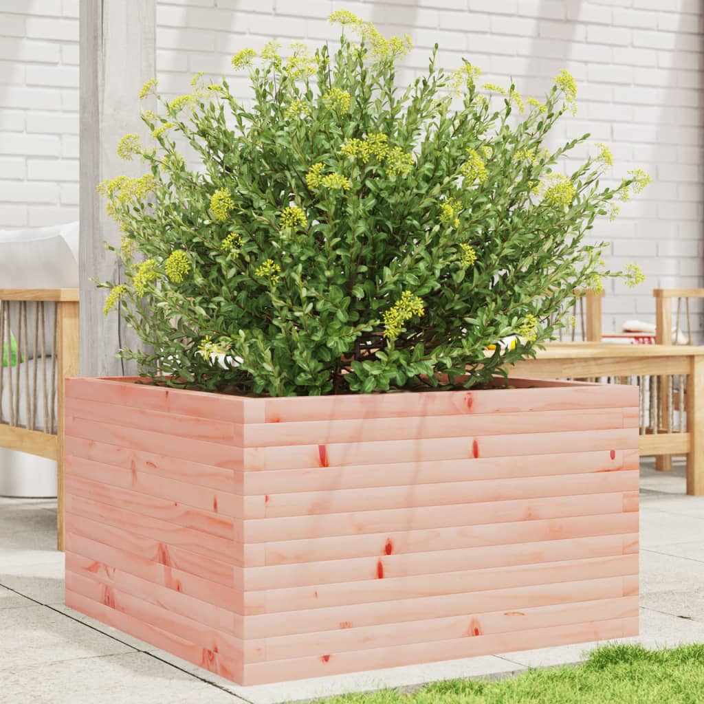 Fioriera Da Giardino 40X40X49,5 Cm In Legno Massello Di Douglas Douglas Naturale