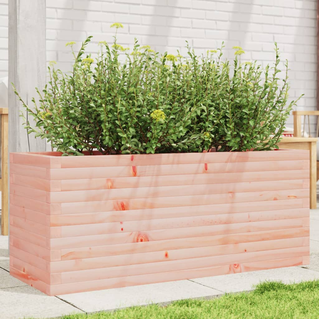 Fioriera Da Giardino 40X40X49,5 Cm In Legno Massello Di Douglas Douglas Naturale