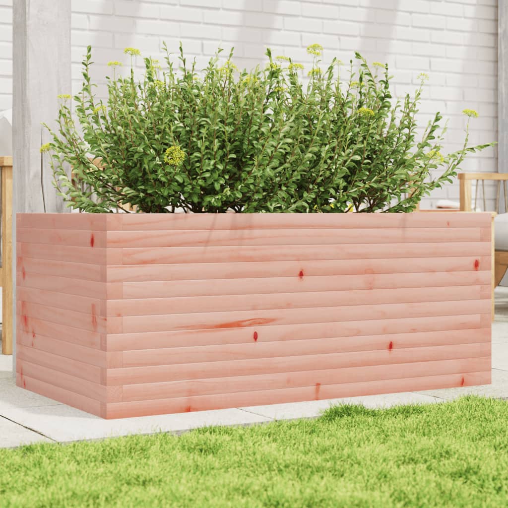Fioriera Da Giardino 40X40X49,5 Cm In Legno Massello Di Douglas Douglas Naturale