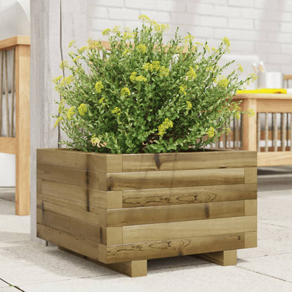 Fioriera Da Giardino In Legno Di Pino Impregnato Impregnato Naturale