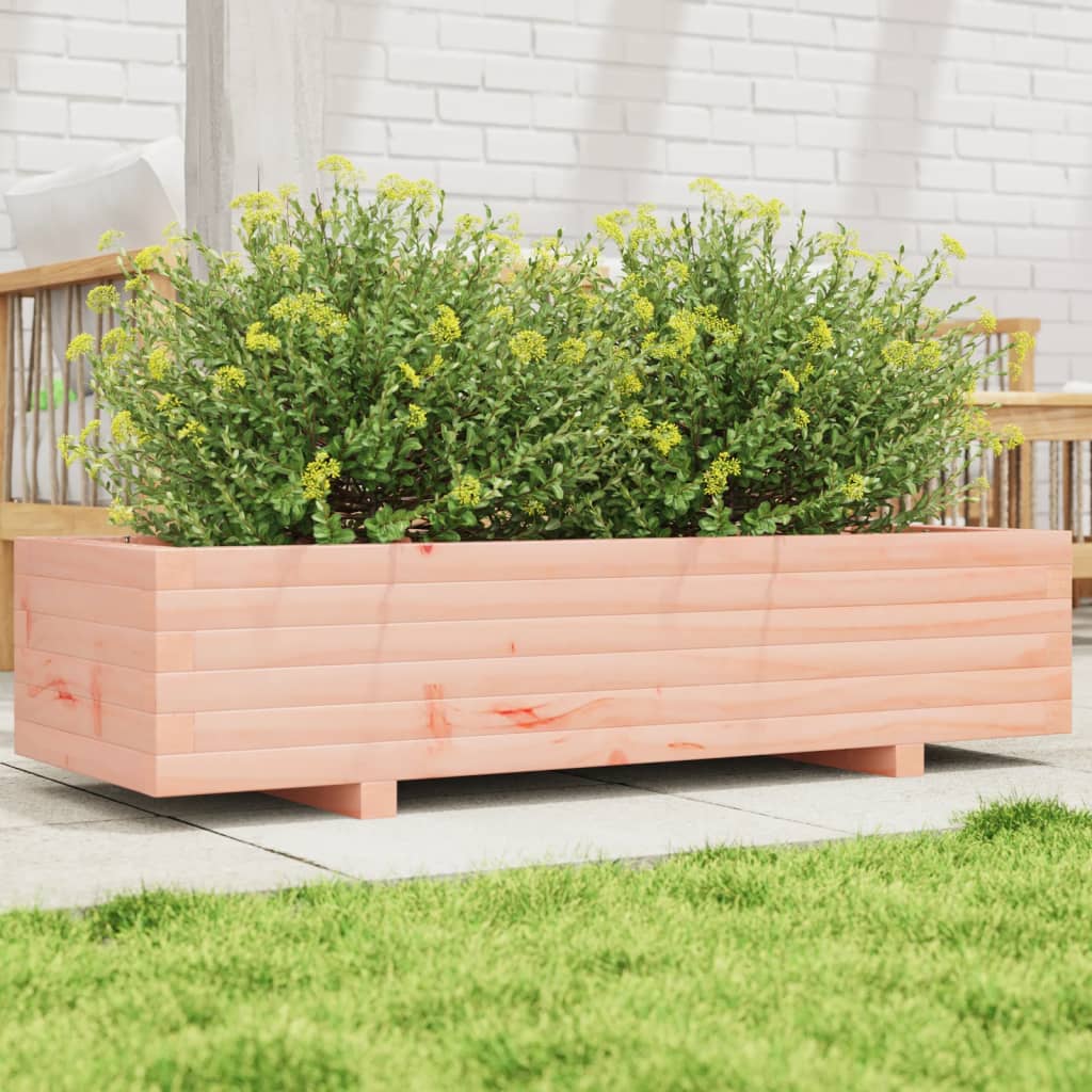 Fioriera Da Giardino 40X40X49,5 Cm In Legno Massello Di Douglas Douglas Naturale