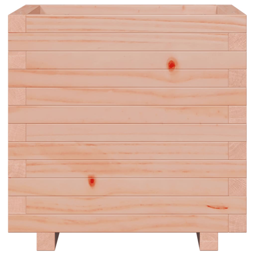 Fioriera Da Giardino 50X50X49,5 Cm In Legno Massello Di Douglas Pino Naturale