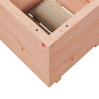 Fioriera Da Giardino 50X50X49,5 Cm In Legno Massello Di Douglas Pino Naturale