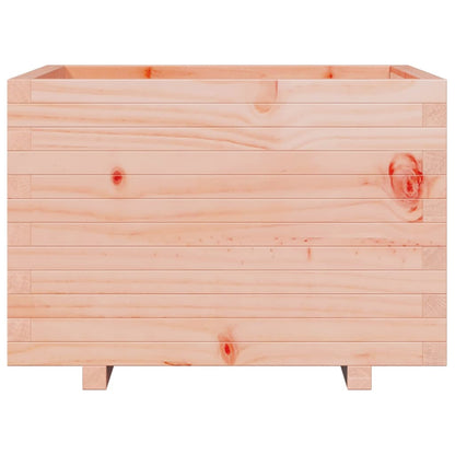 Fioriera Da Giardino 70X70X49,5 Cm In Legno Massello Di Douglas Cera Marrone