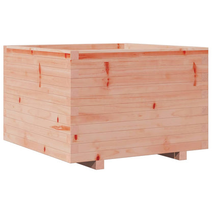 Fioriera Da Giardino 70X70X49,5 Cm In Legno Massello Di Douglas Cera Marrone
