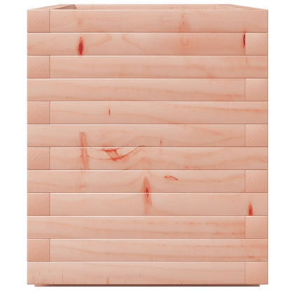 Fioriera Da Giardino 70X40X49,5 Cm In Legno Massello Di Douglas Bianco