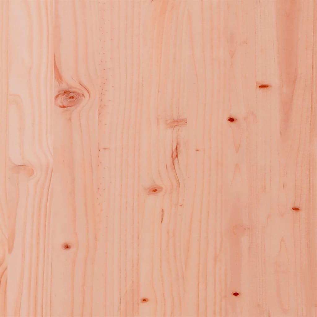 Fioriera Da Giardino 70X40X49,5 Cm In Legno Massello Di Douglas Bianco