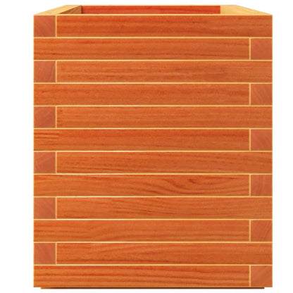 Fioriera Giardino Marrone Cera 90X40X49,5Cm Legno Massello Pino Bianco