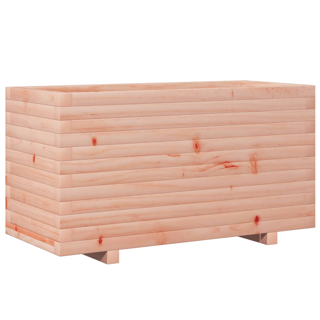 Fioriera Da Giardino 90X40X49,5 Cm In Legno Massello Di Douglas Pino Naturale