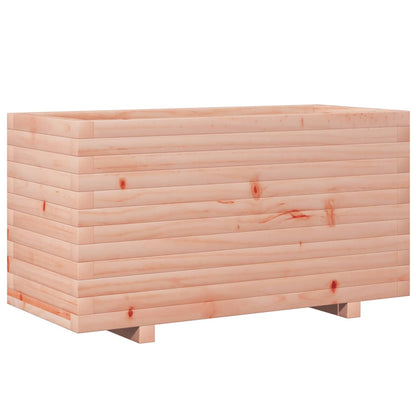 Fioriera Da Giardino 90X40X49,5 Cm In Legno Massello Di Douglas Pino Naturale