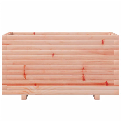 Fioriera Da Giardino 90X40X49,5 Cm In Legno Massello Di Douglas Pino Naturale