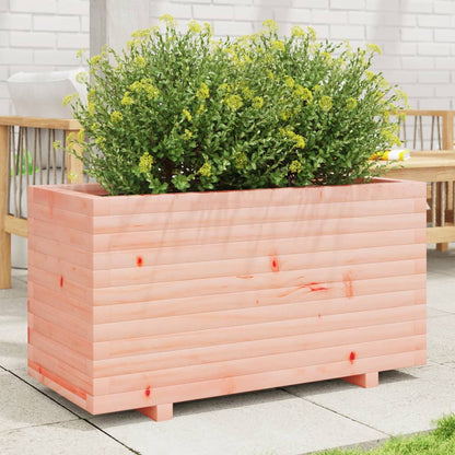 Fioriera Da Giardino 90X40X49,5 Cm In Legno Massello Di Douglas Pino Naturale