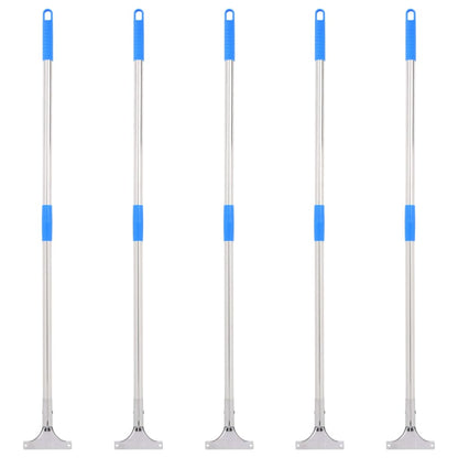 Manici Per Tergipavimento 5Pz 119,5Cm In Acciaio E Plastica